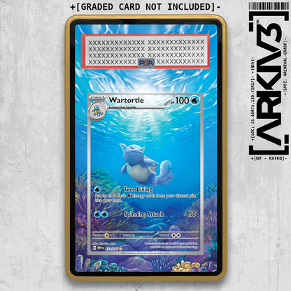 [UNIT: 171/165] // Wartortle Extended Art Display Case - Graded