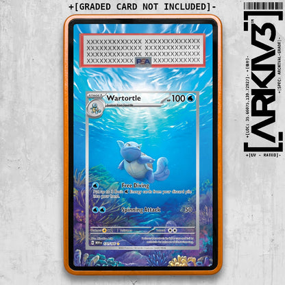 [UNIT: 171/165] // Wartortle Extended Art Display Case - Graded