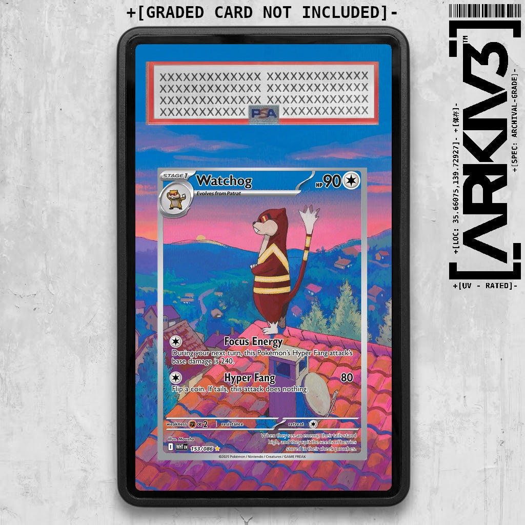 ARKIV3 PSA graded front - Black
