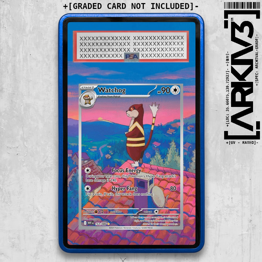ARKIV3 PSA graded front - Blue