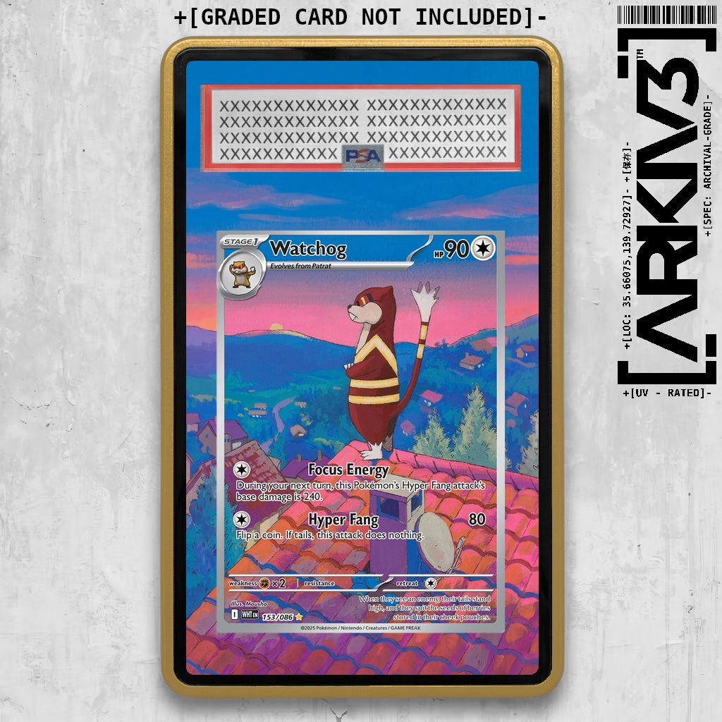 ARKIV3 PSA graded front - Gold