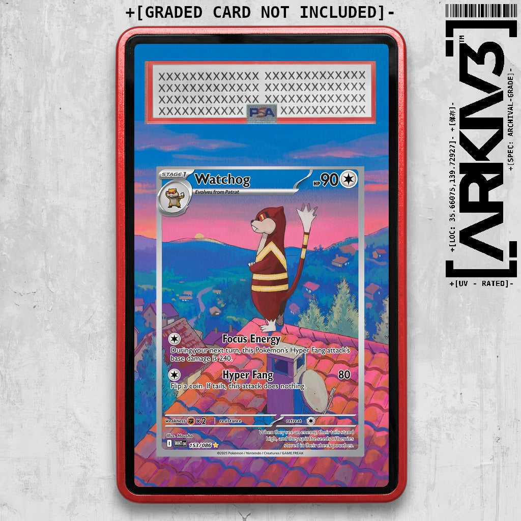 ARKIV3 PSA graded front - Red