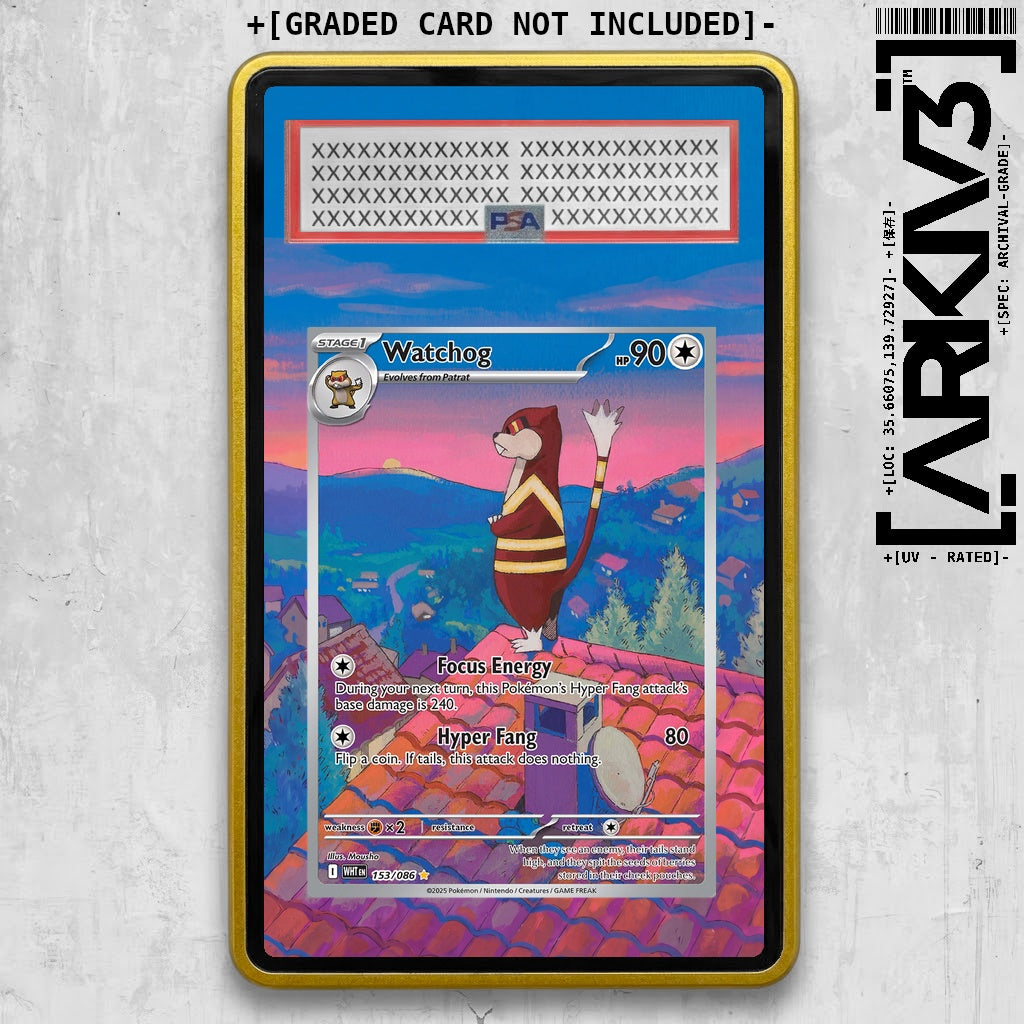 ARKIV3 PSA graded front - Yellow