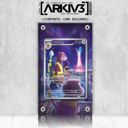 [UNIT: 97/86] // Watchog Extended Art Display Case - Raw