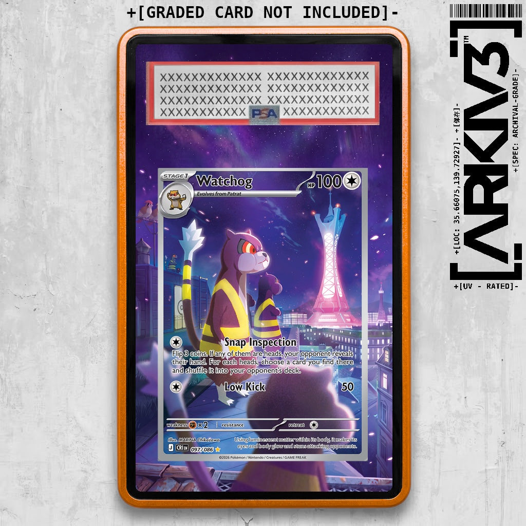 [UNIT: 97/86] // Watchog Extended Art Display Case - Graded
