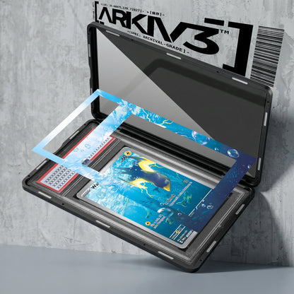 ARKIV3 PSA graded exploded mockup
