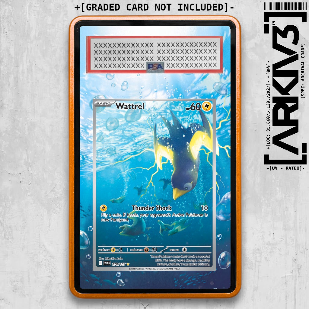 ARKIV3 PSA graded front - Orange