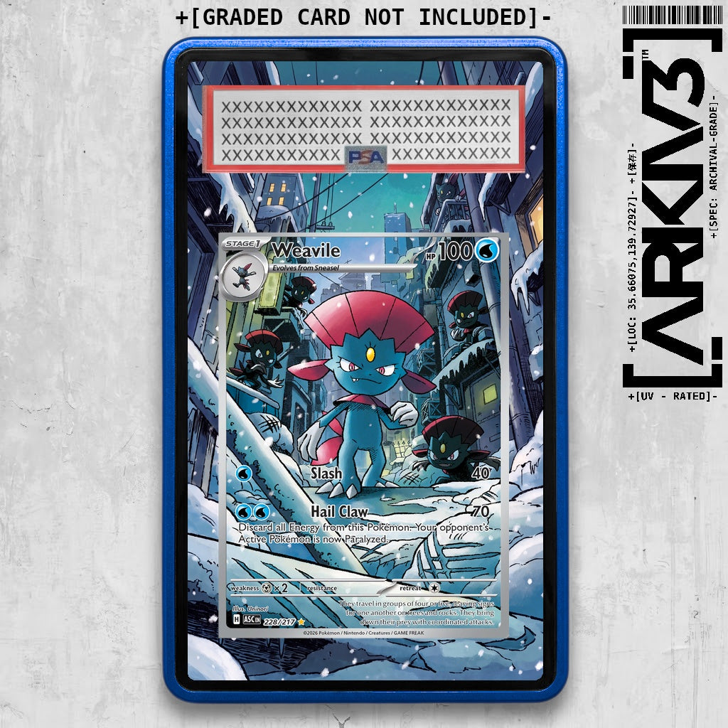 ARKIV3 PSA graded front - Blue