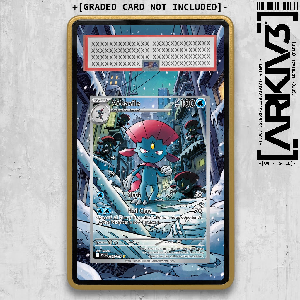 ARKIV3 PSA graded front - Gold