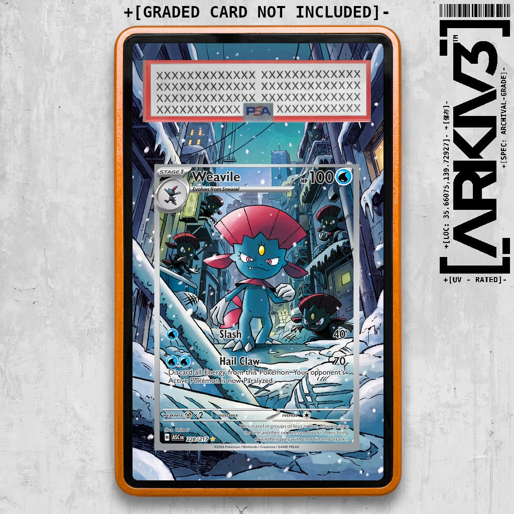 ARKIV3 PSA graded front - Orange