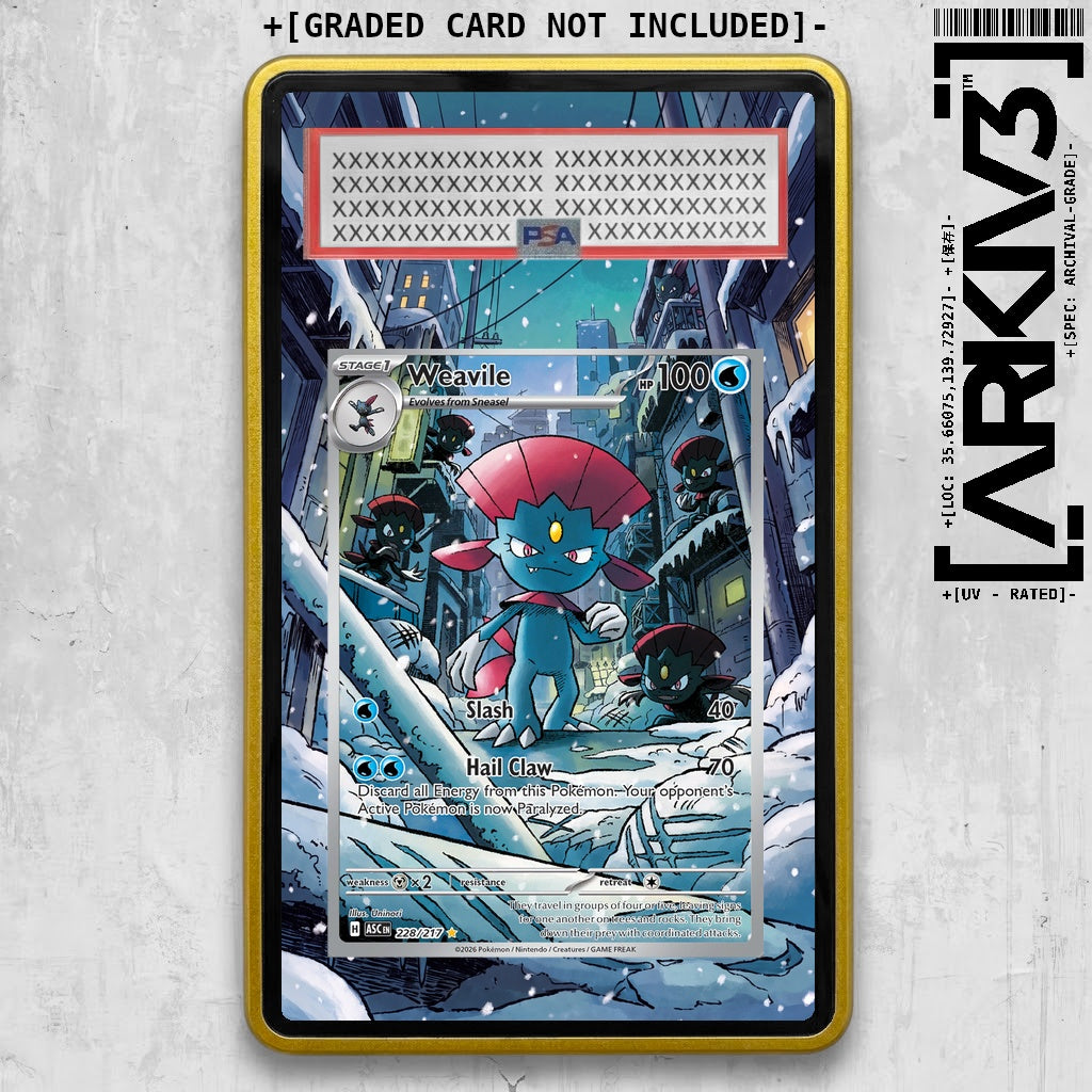 ARKIV3 PSA graded front - Yellow