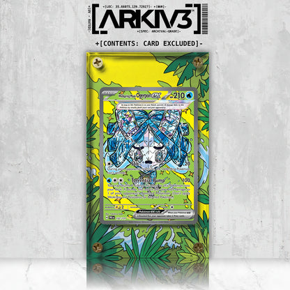 [UNIT: 152/131] // Wellspring Mask Ogerpon ex Extended Art Display Case - Raw