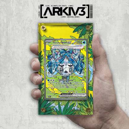 [UNIT: 152/131] // Wellspring Mask Ogerpon ex Extended Art Display Case - Raw