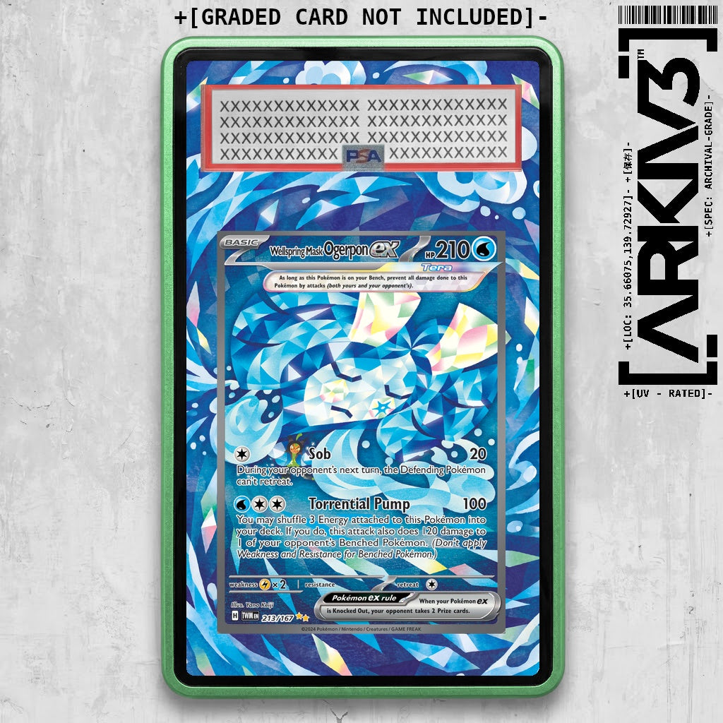 ARKIV3 PSA graded front - Green