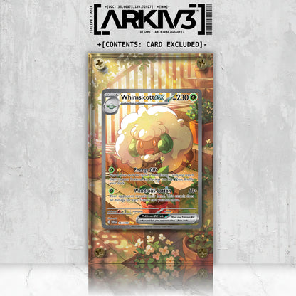 [UNIT: 165/86] // Whimsicott ex Extended Art Display Case - Raw