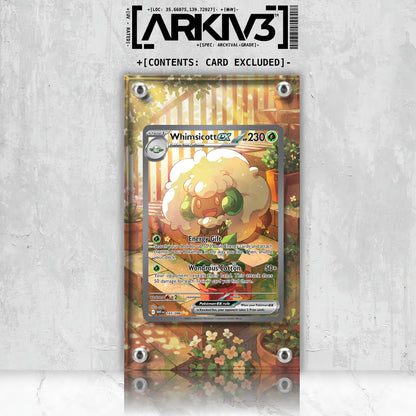 [UNIT: 165/86] // Whimsicott ex Extended Art Display Case - Raw