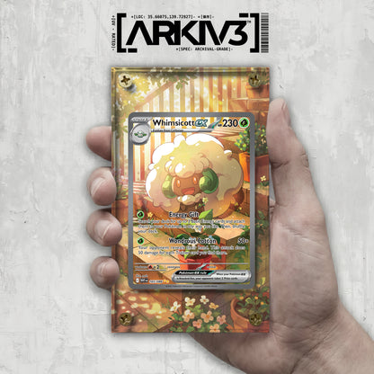 [UNIT: 165/86] // Whimsicott ex Extended Art Display Case - Raw