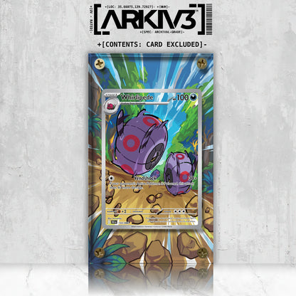 [UNIT: 133/86] // Whirlipede Extended Art Display Case - Raw