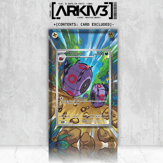 [UNIT: 133/86] // Whirlipede Extended Art Display Case - Raw