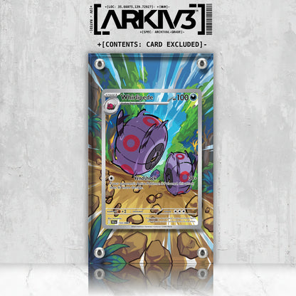 [UNIT: 133/86] // Whirlipede Extended Art Display Case - Raw