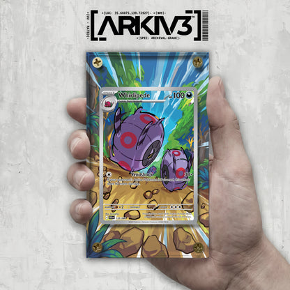 [UNIT: 133/86] // Whirlipede Extended Art Display Case - Raw