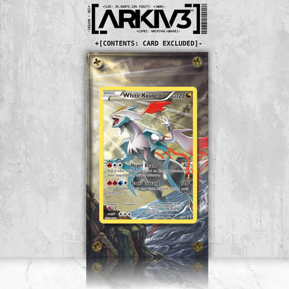 [UNIT: XY81/211] // White Kyurem Extended Art Display Case - Raw