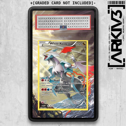 [UNIT: XY81/211] // White Kyurem Extended Art Display Case - Graded