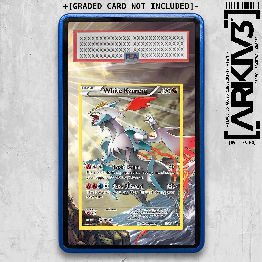 [UNIT: XY81/211] // White Kyurem Extended Art Display Case - Graded