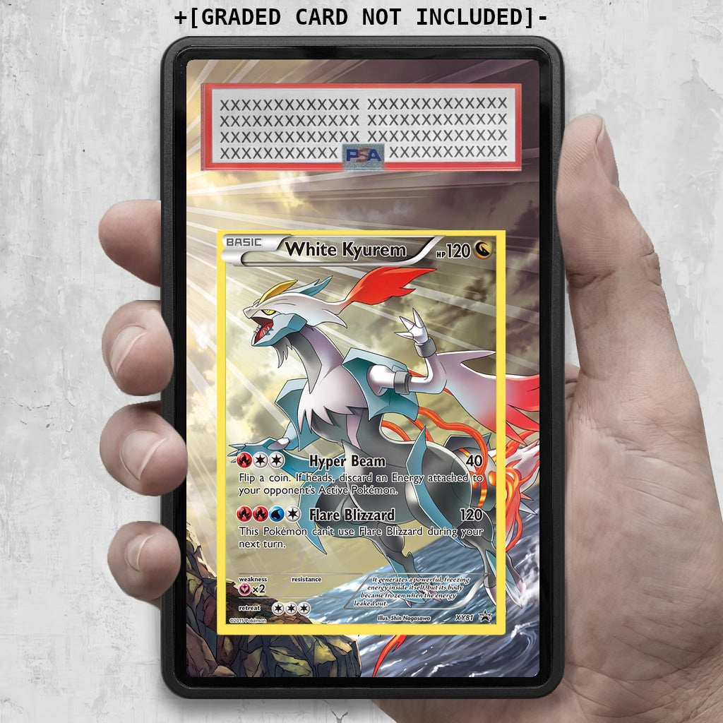 [UNIT: XY81/211] // White Kyurem Extended Art Display Case - Graded