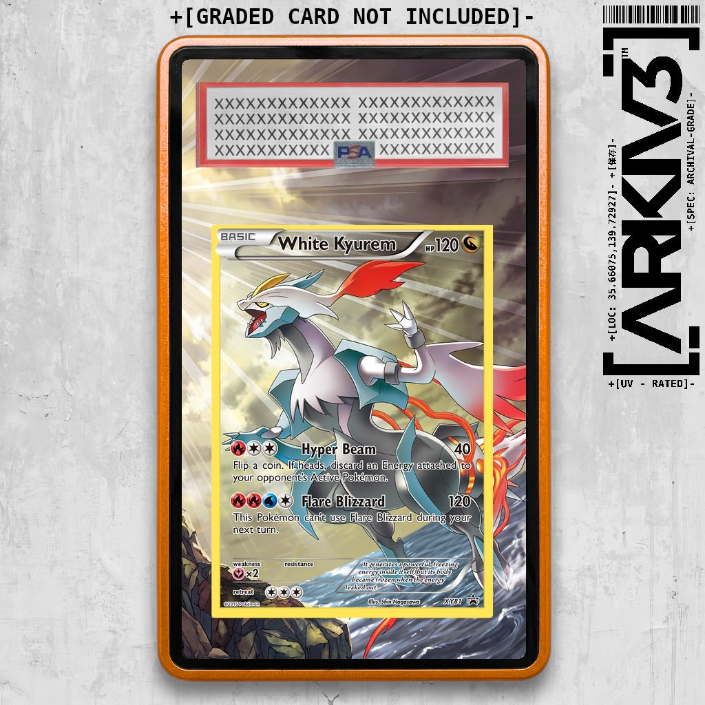 [UNIT: XY81/211] // White Kyurem Extended Art Display Case - Graded