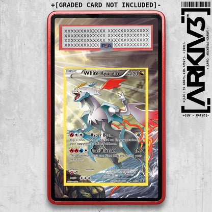 [UNIT: XY81/211] // White Kyurem Extended Art Display Case - Graded