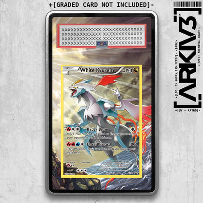 [UNIT: XY81/211] // White Kyurem Extended Art Display Case - Graded