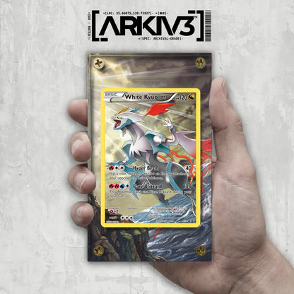 [UNIT: XY81/211] // White Kyurem Extended Art Display Case - Raw