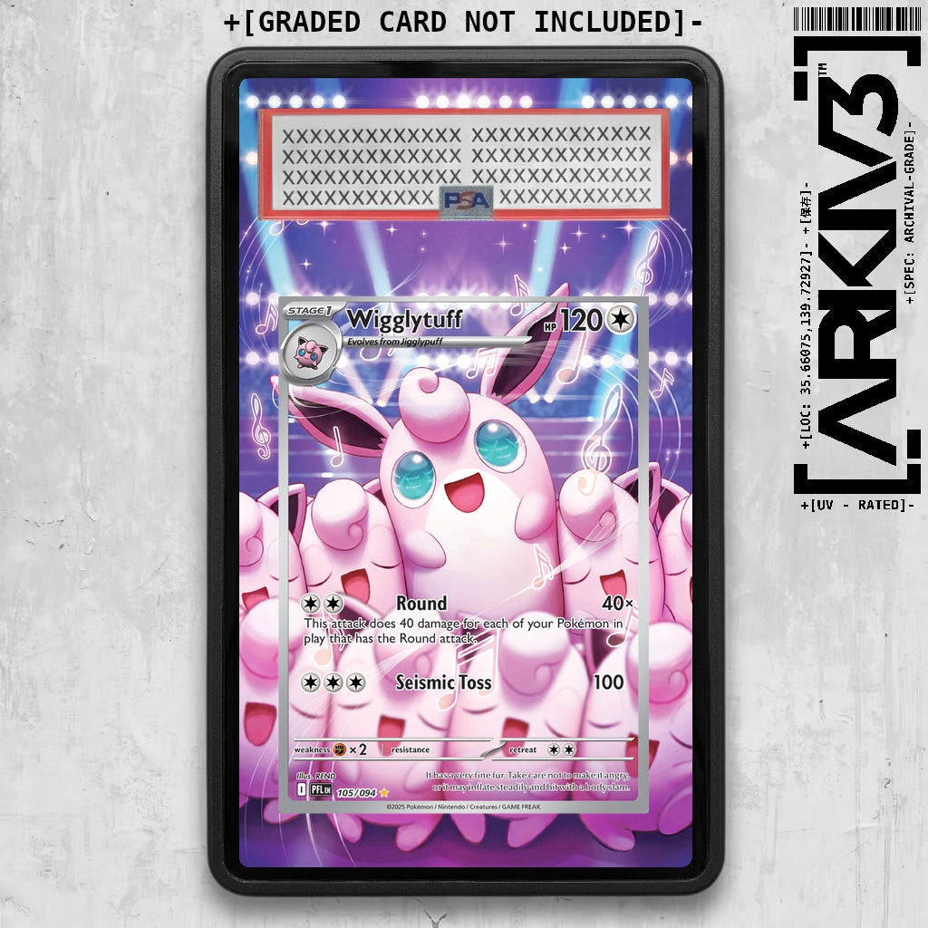 ARKIV3 PSA graded front - Black