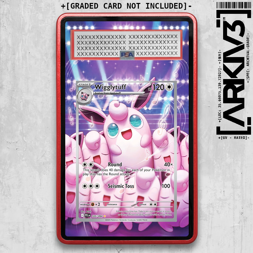 ARKIV3 PSA graded front - Red