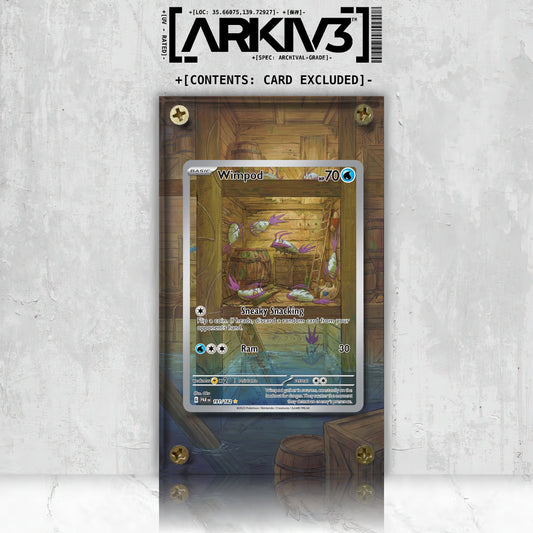 [UNIT: 191/182] // Wimpod Extended Art Display Case - Raw
