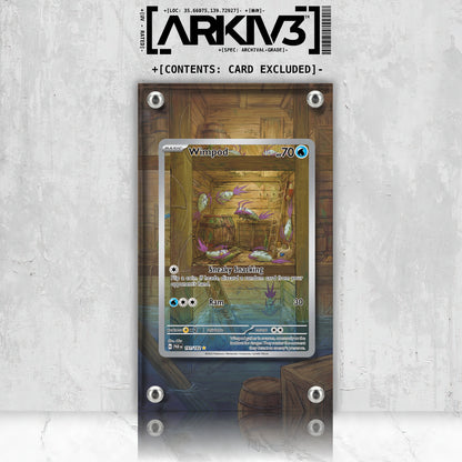 [UNIT: 191/182] // Wimpod Extended Art Display Case - Raw
