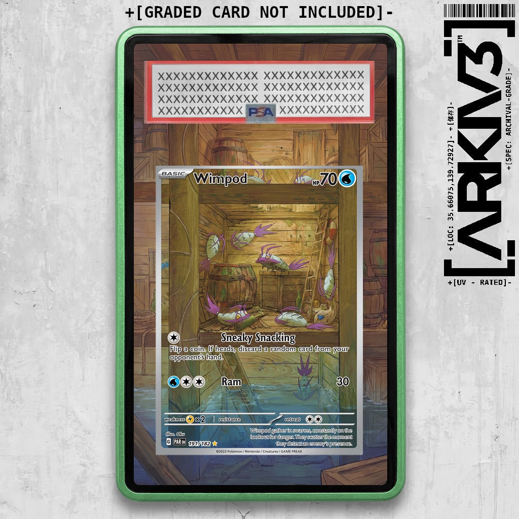 ARKIV3 PSA graded front - Green