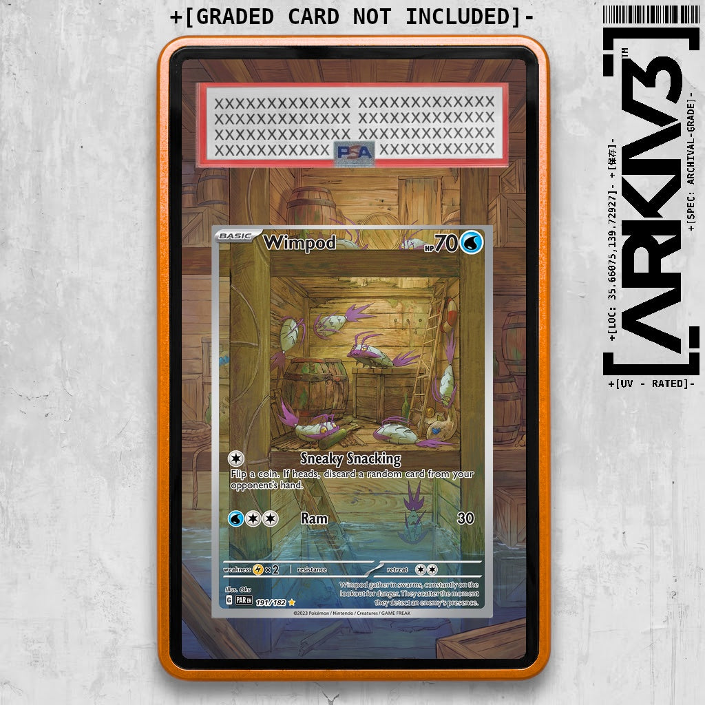 ARKIV3 PSA graded front - Orange