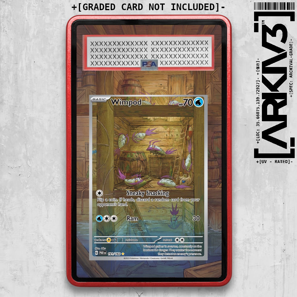 ARKIV3 PSA graded front - Red