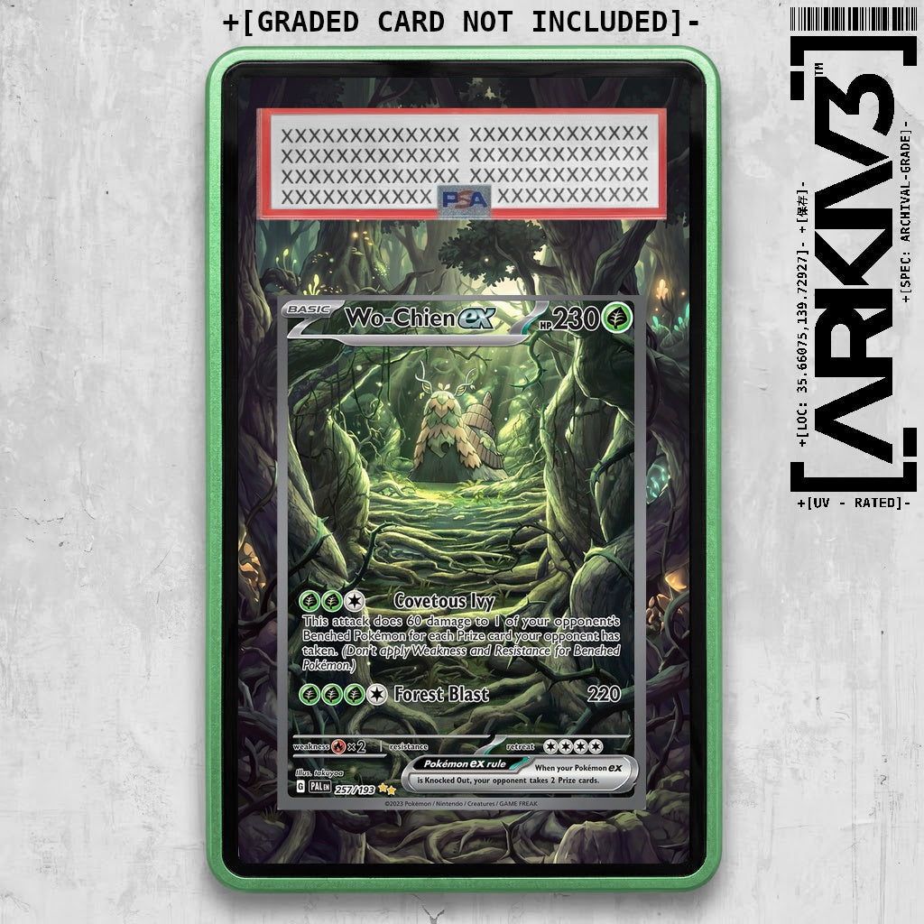 ARKIV3 PSA graded front - Green
