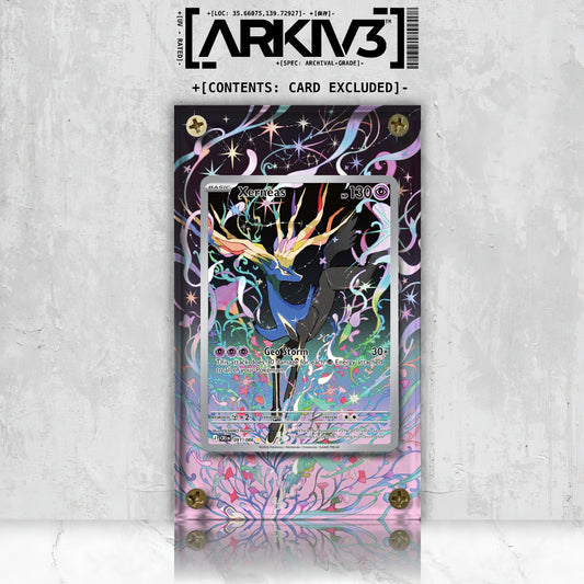 [UNIT: 91/86] // Xerneas Extended Art Display Case - Raw