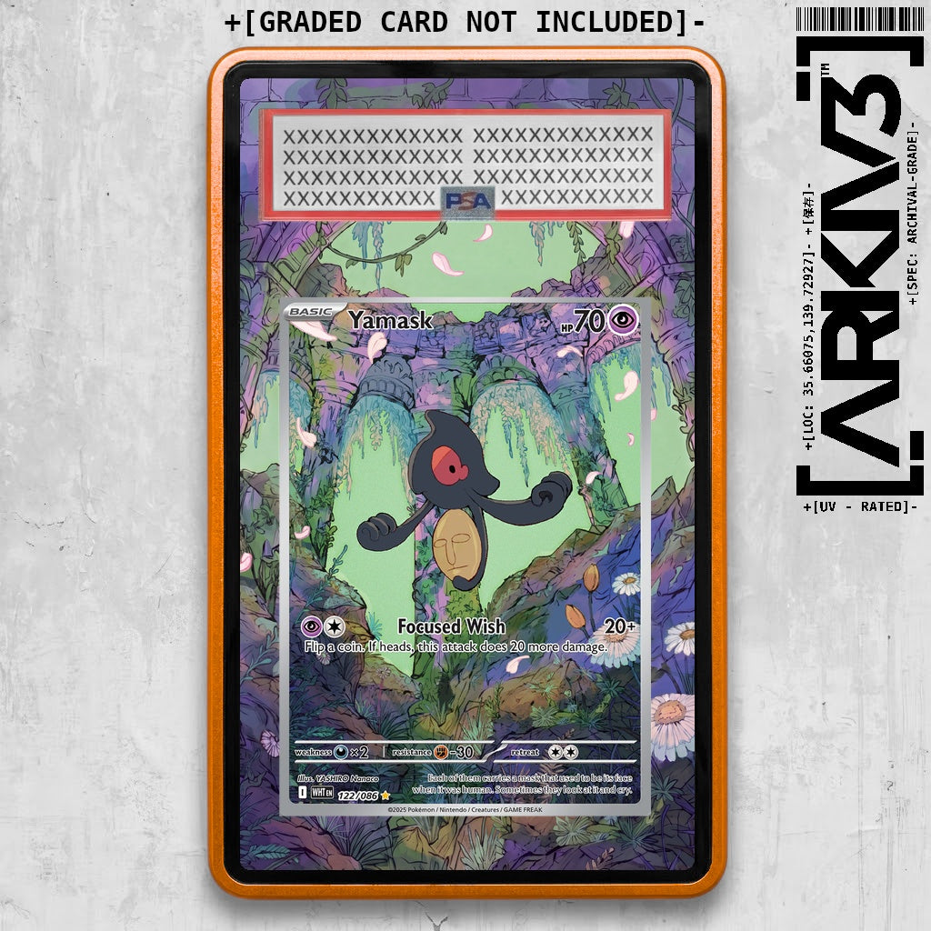 ARKIV3 PSA graded front - Orange