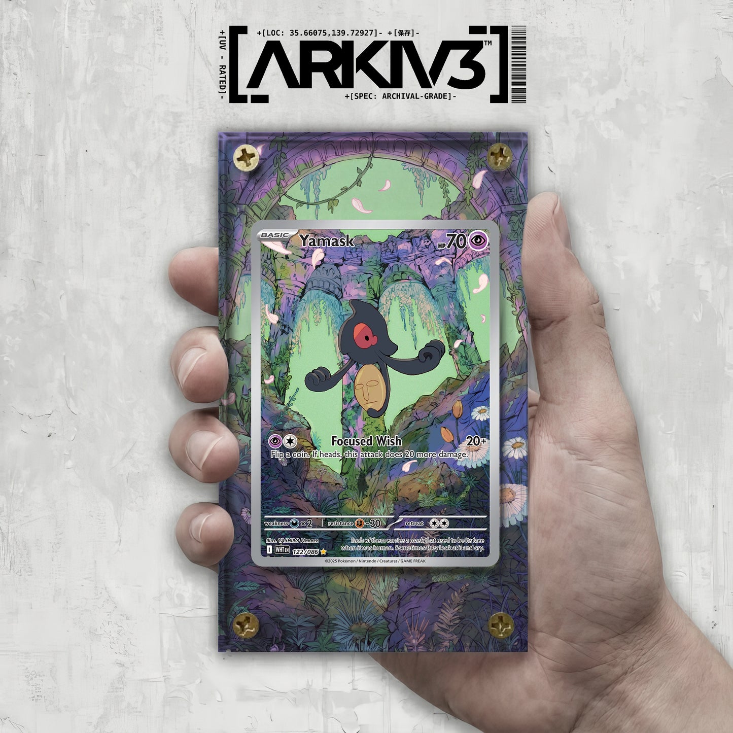 [UNIT: 122/86] // Yamask Extended Art Display Case - Raw
