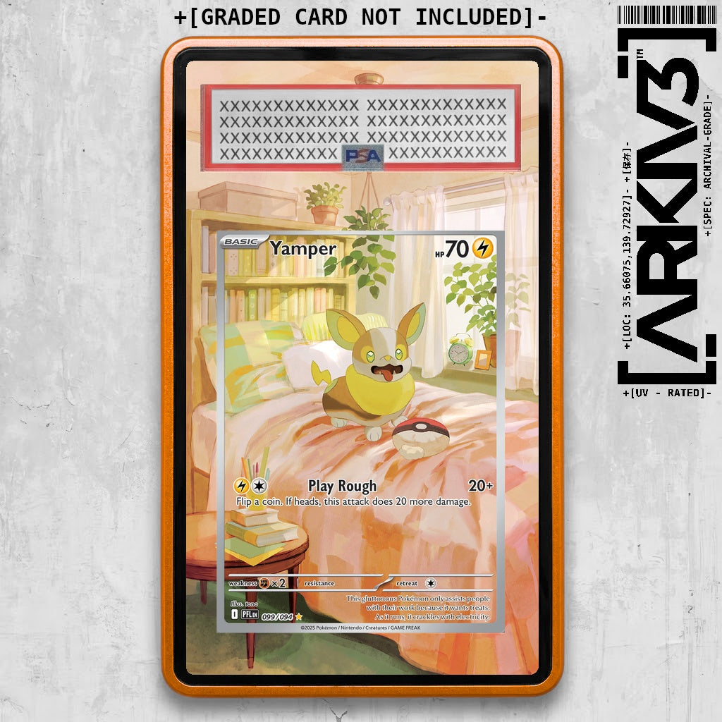 ARKIV3 PSA graded front - Orange