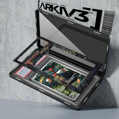 ARKIV3 PSA graded exploded mockup