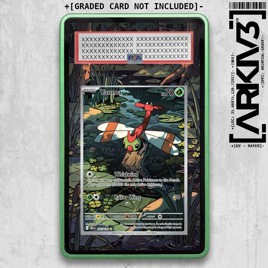 ARKIV3 PSA graded front - Green