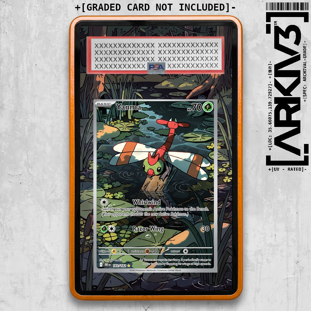 ARKIV3 PSA graded front - Orange