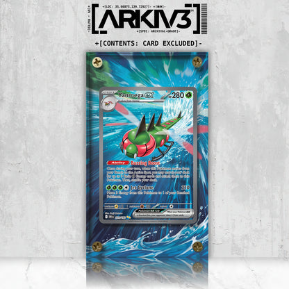 [UNIT: 228/182] // Yanmega ex Extended Art Display Case - Raw