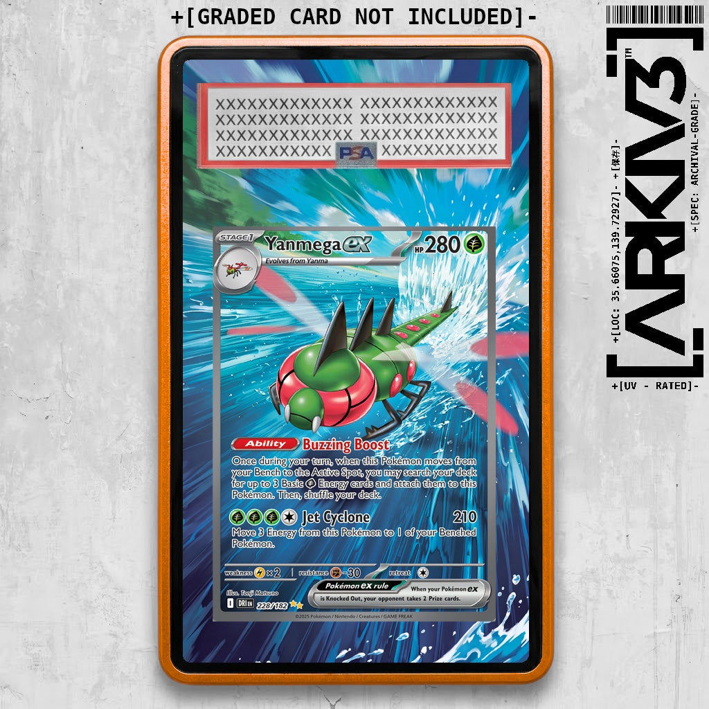 ARKIV3 PSA graded front - Orange